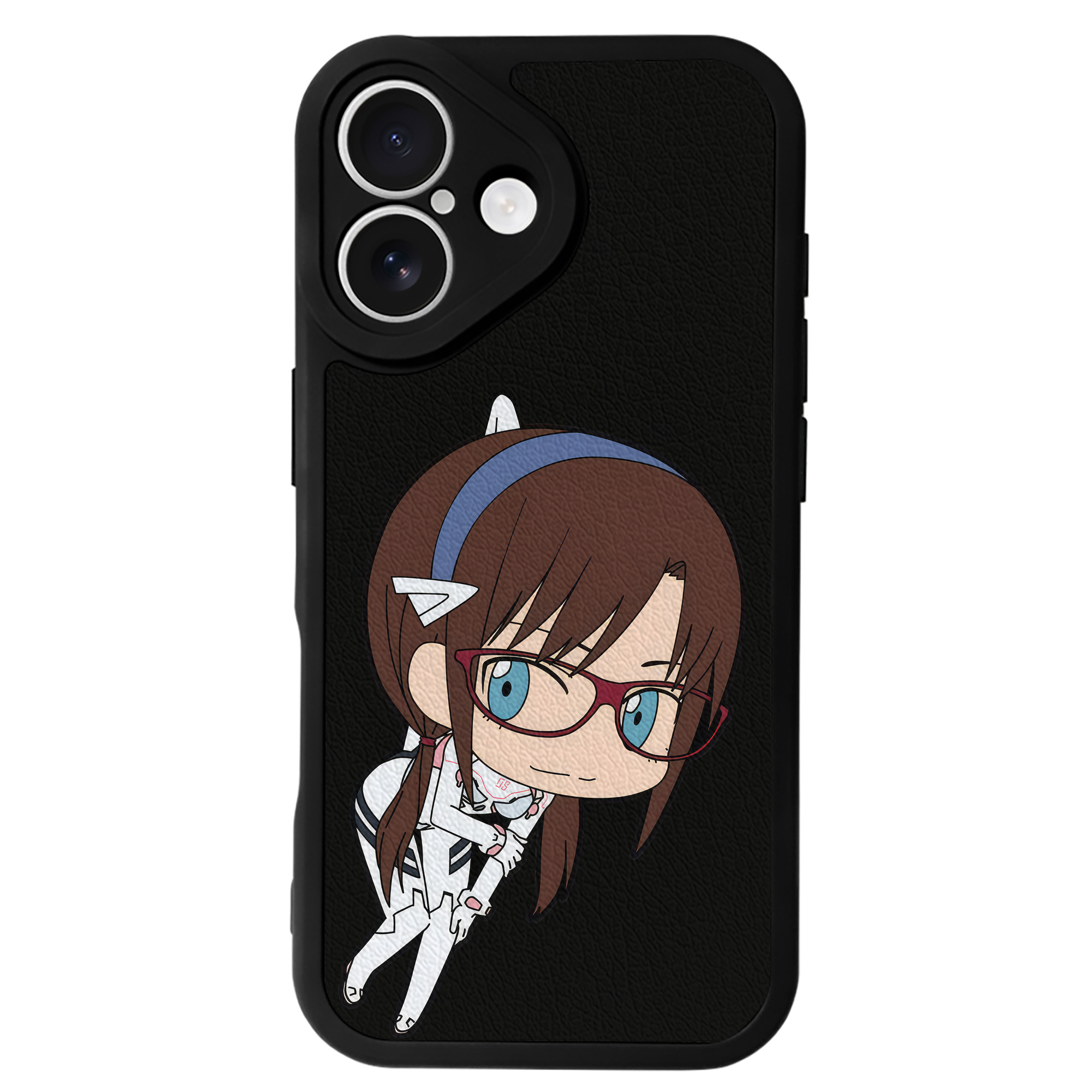 （画像用） EVA 新世紀エヴァンゲリオン 【iPhone 16シリーズ対応】シリコンスマホケース（レザー調） 材質：シリコン